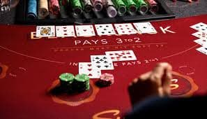 Tampilan statistik permainan blackjack live